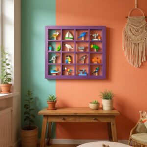 Quadro dezesseis nichos
