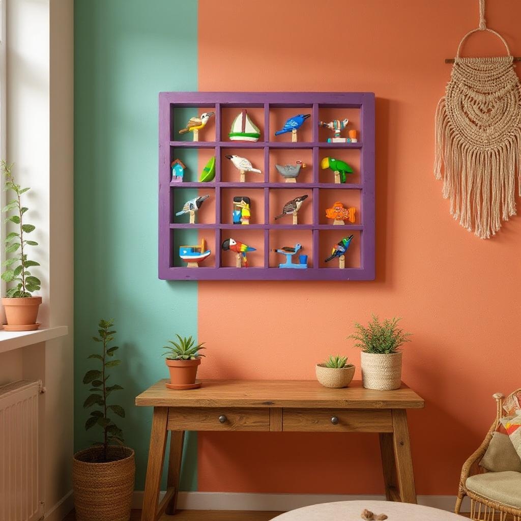 Quadro dezesseis nichos