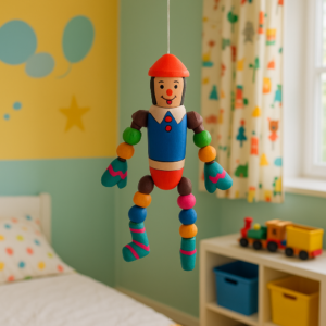 Brinquedo Palhaço Miriti